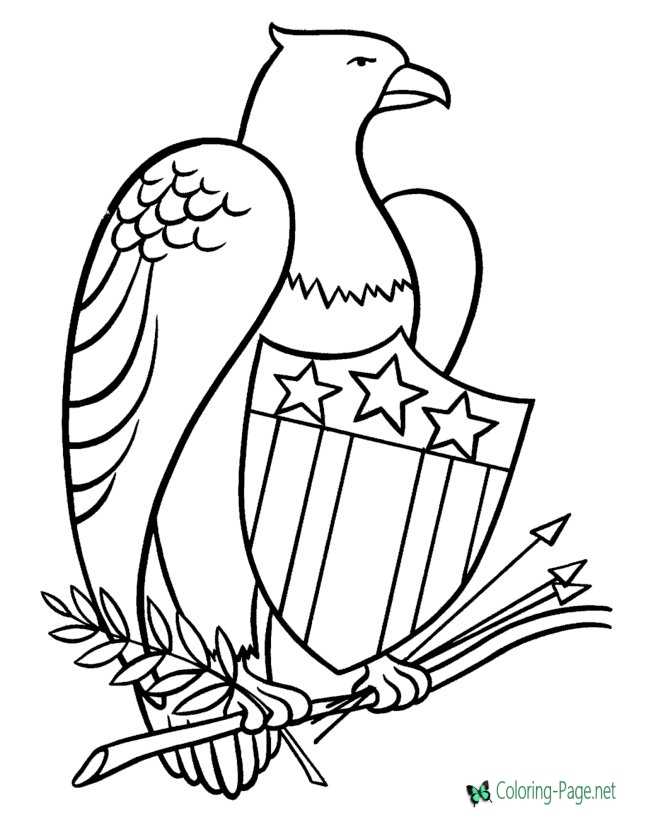 Th of july coloring pages