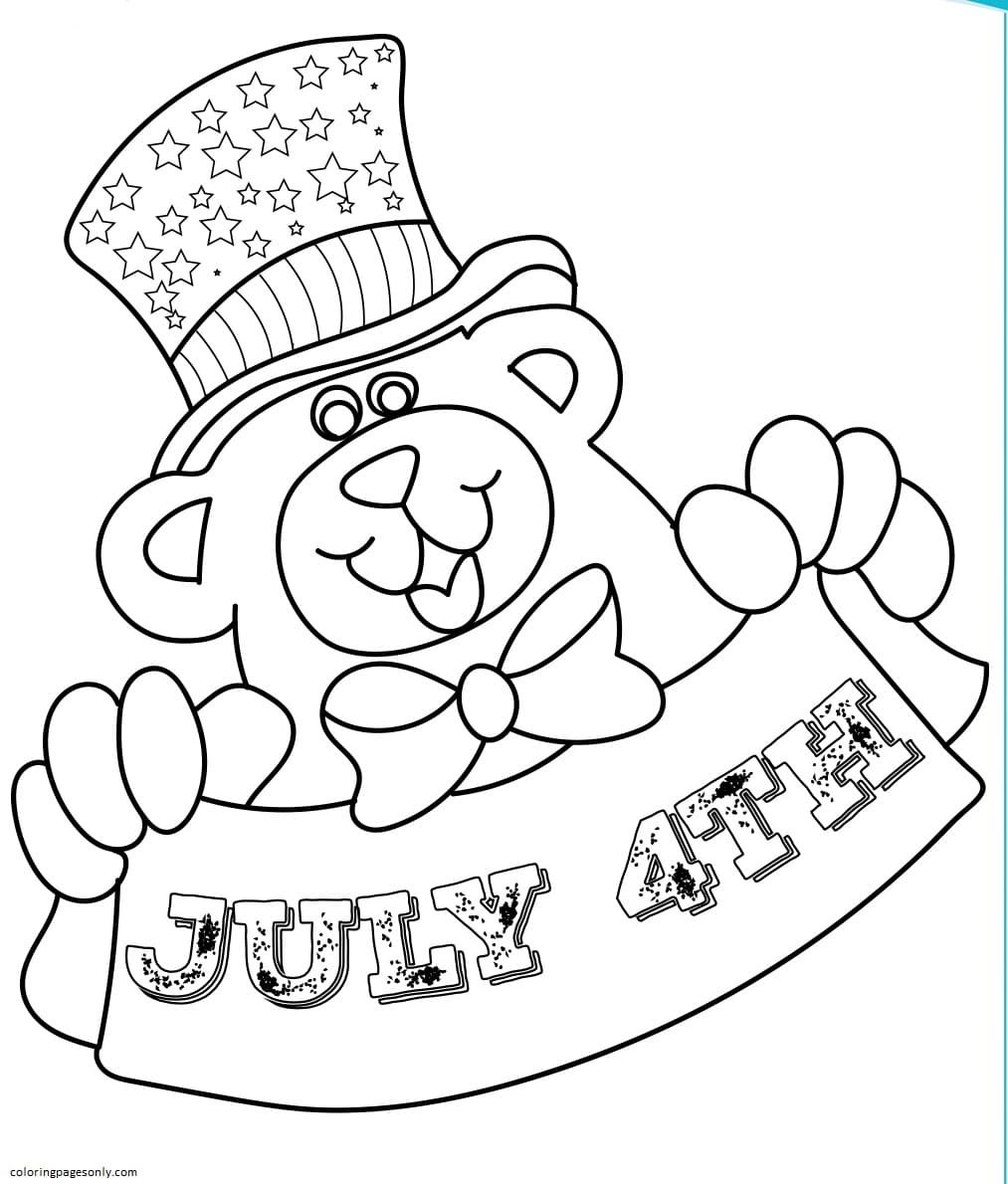 Th of july coloring pages printable for free download