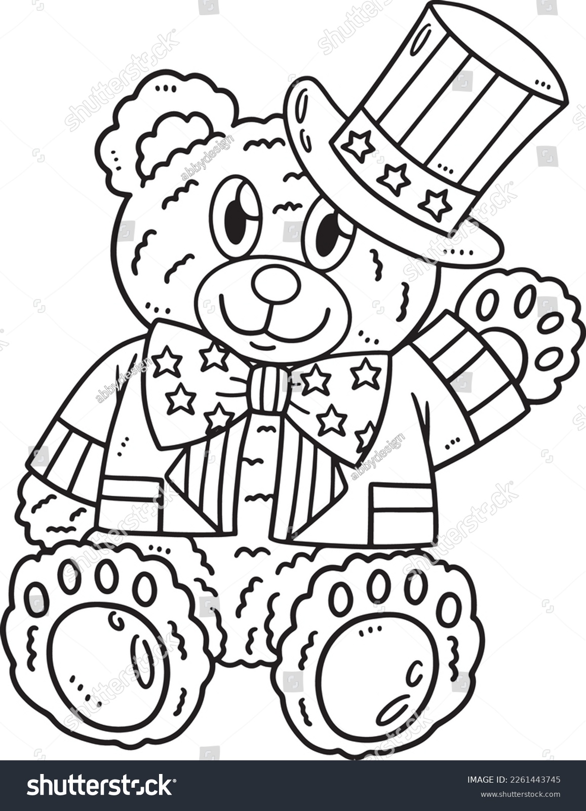 Hundred coloring pages th july royalty