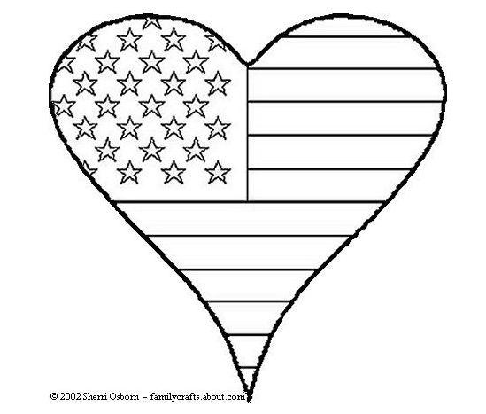 Free th of july printable games and decor heart coloring pages veterans day coloring page coloring pages