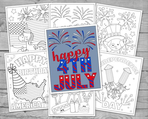 Printable th of july coloring for kids independence day coloring pages patriotic coloring sheets