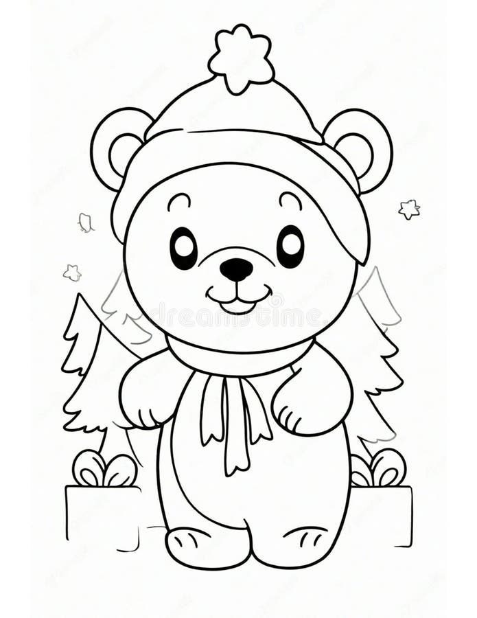 Coloring pages teddy bear stock illustrations â coloring pages teddy bear stock illustrations vectors clipart