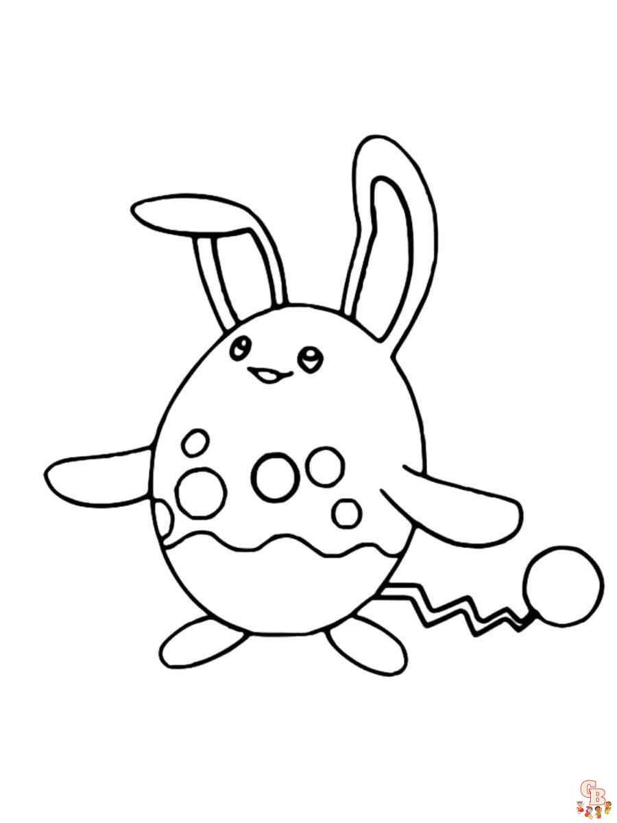 Azumarill coloring pages hojas para imprimir gratis para niãos