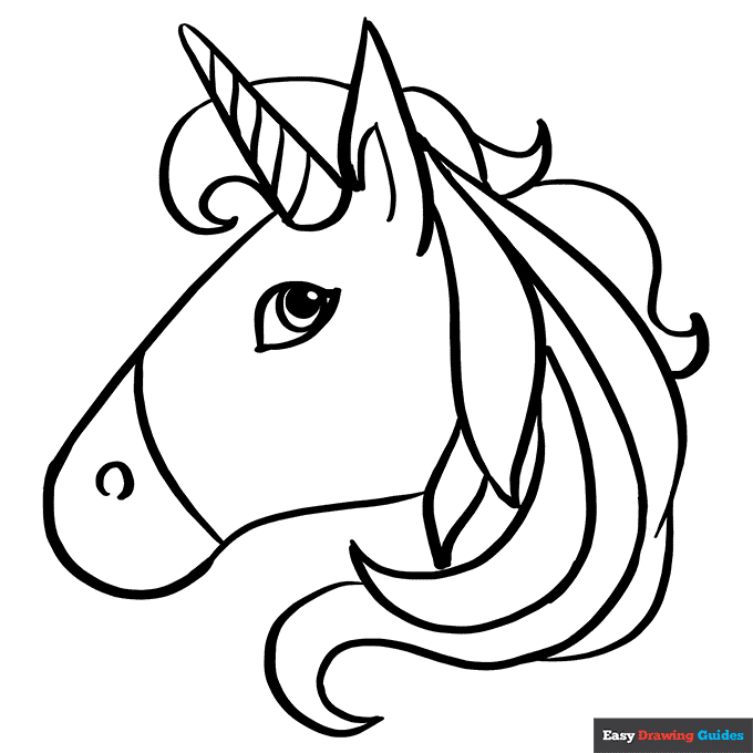 Free printable unicorn coloring pages for kids