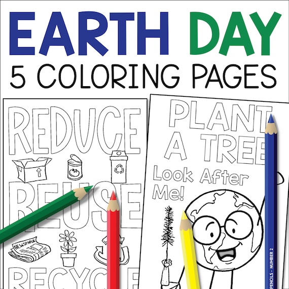 Earth day and world clean up day coloring pages caring for the environment printable pdf coloring pages earth day pictures and messages