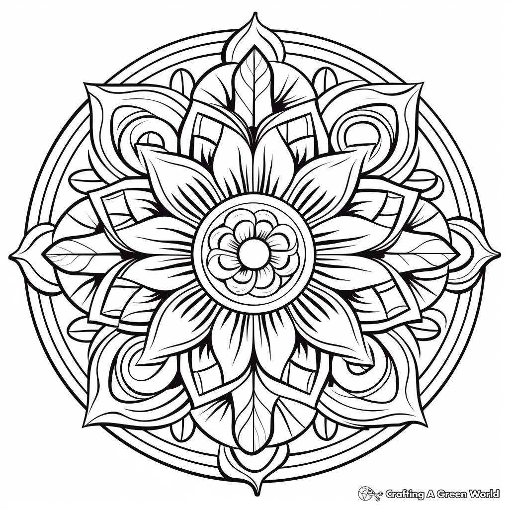 Advanced adult coloring pages