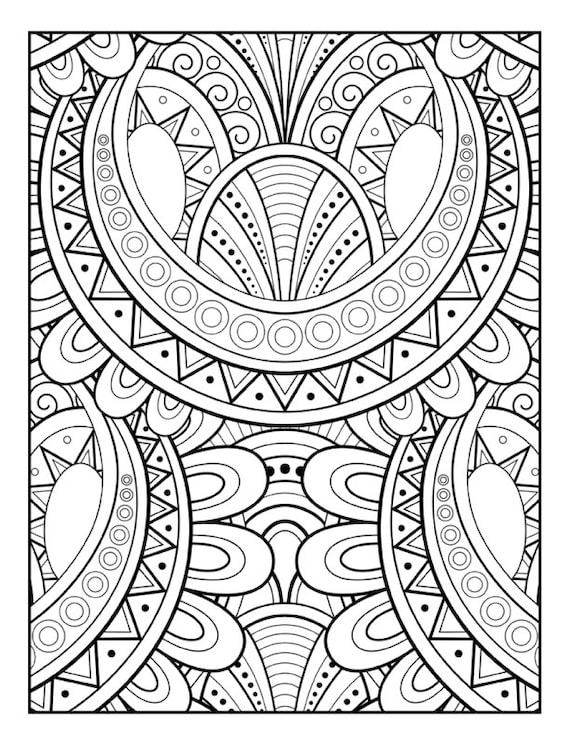 Stunning patterns adult coloring book stress relieving mandala style patterns mandala coloring pages