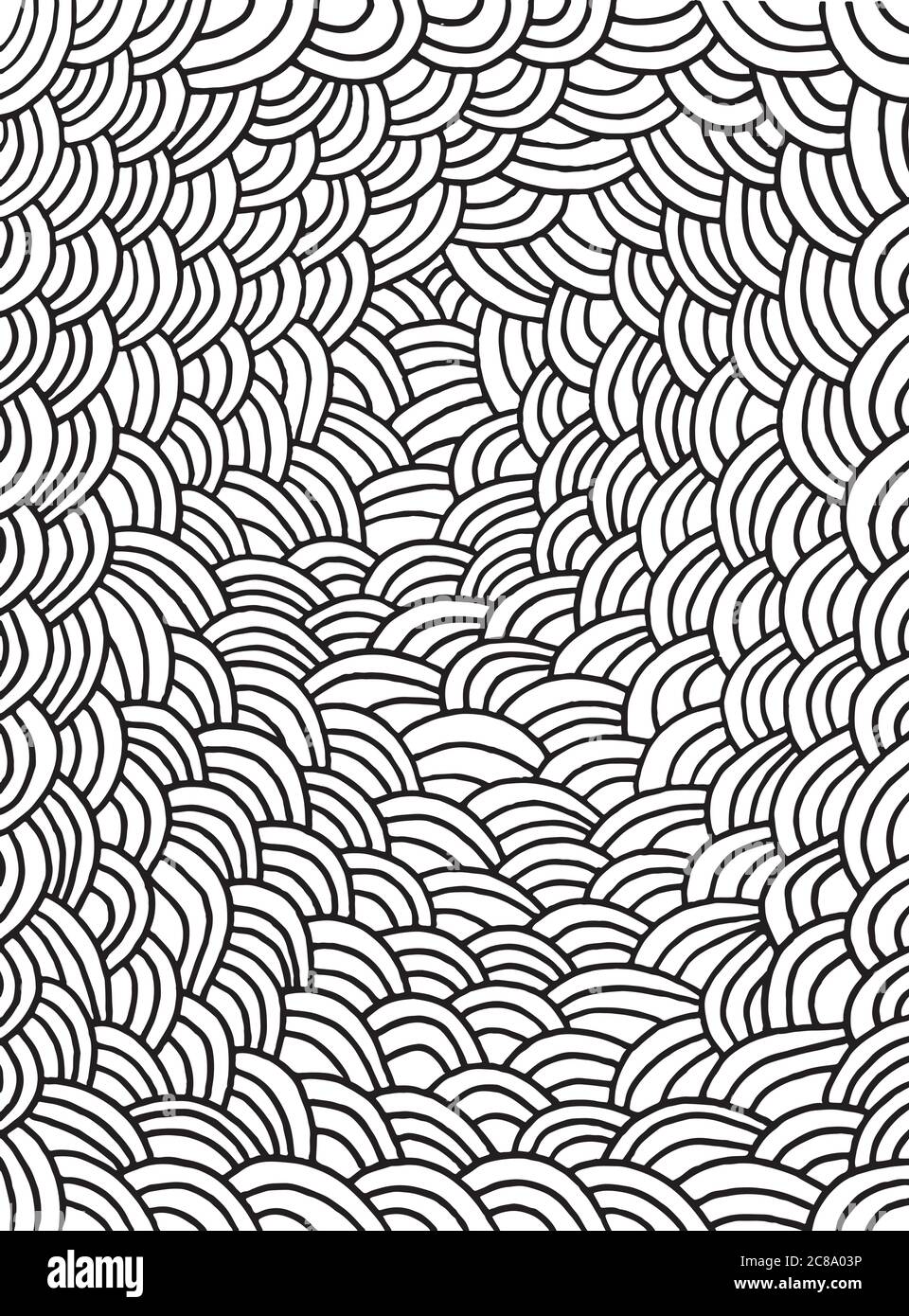 Zentangle vector vectors ocean hi