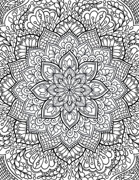 Coloring book seamless images â browse photos vectors and video