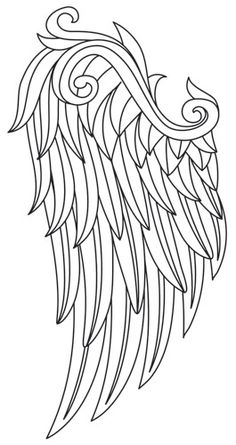 Angels wings crosses ideas wings coloring pages colouring pages