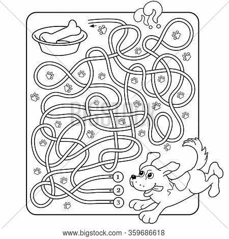 Maze labyrinth game vector photo free trial bigstock