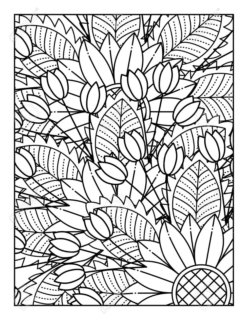 Flower mandala coloring page floral mandala coloring page pattern mandala coloring page coloring book coloring pages abstract coloring book printable coloring pages mandala royalty free svg cliparts vectors and stock illustration