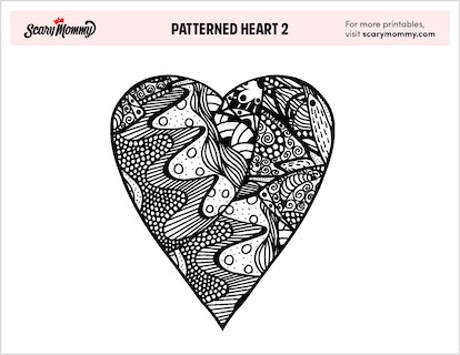 Heart coloring pages that your little sweetie will love