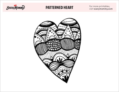 Heart coloring pages that your little sweetie will love