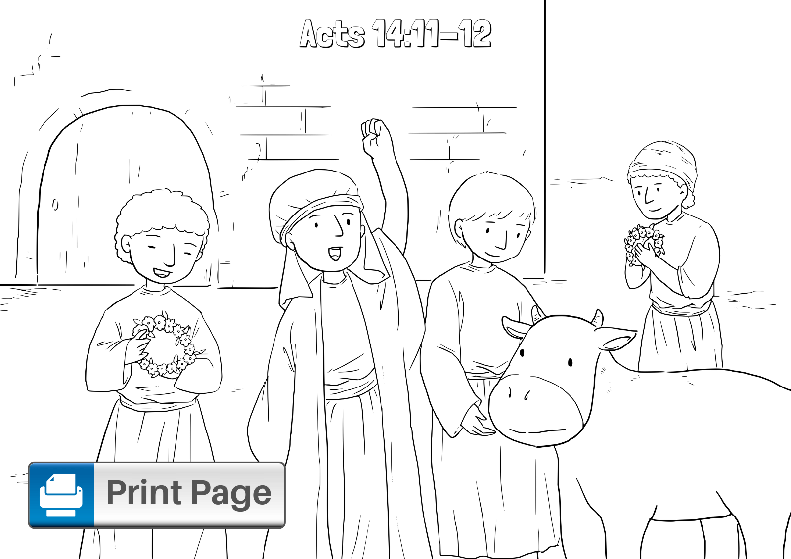 Free printable paul and barnabas coloring pages for kids â connectus