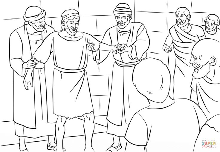 Paul and barnabas in lystra super coloring sunday school coloring pages bible coloring pages coloring pages