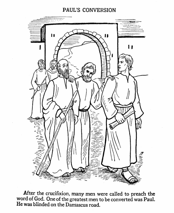 Apostles coloring pages