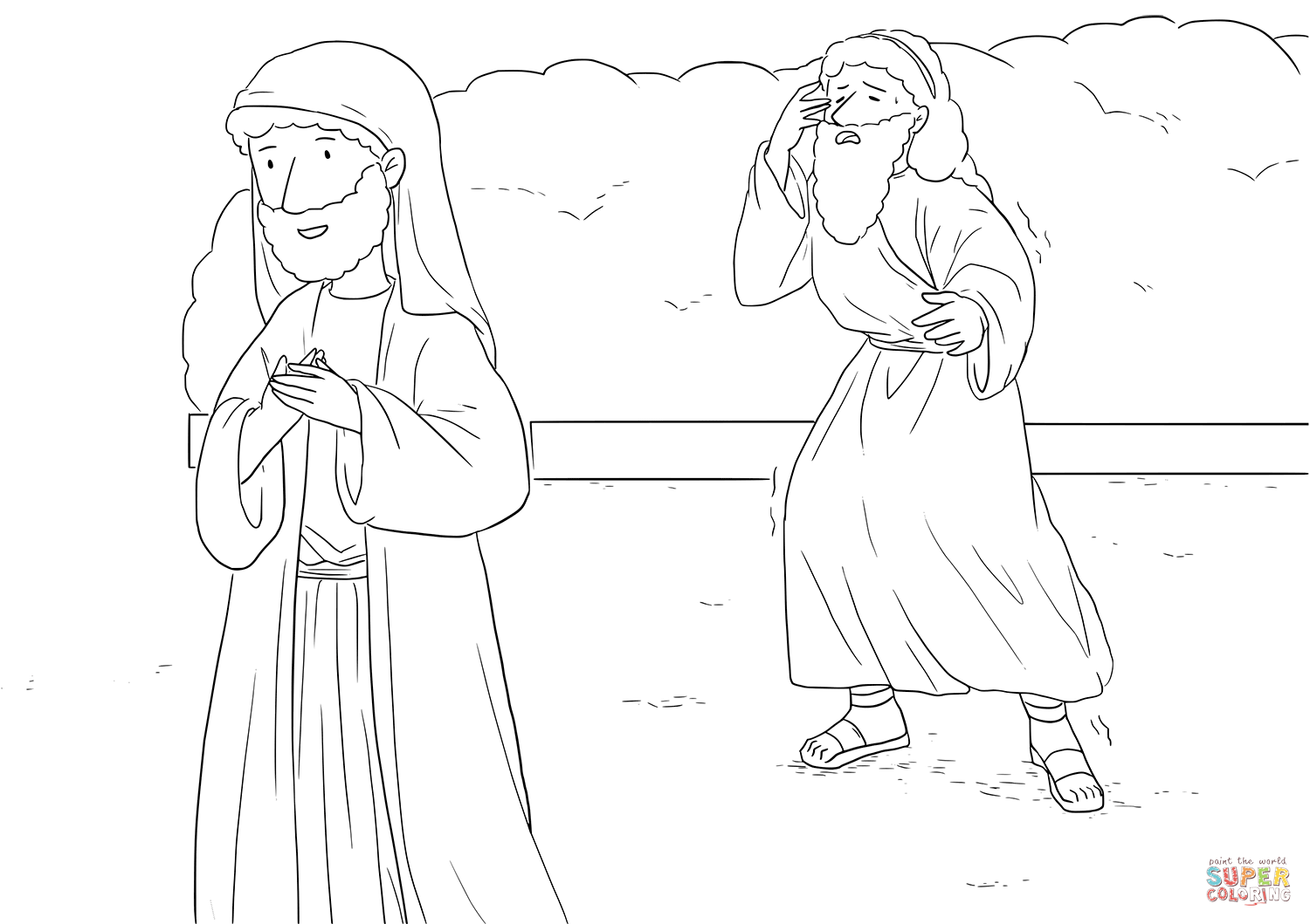 Acts paul the first missionary journey coloring page free printable coloring pages