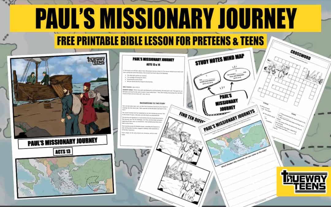 Pauls missionary journey