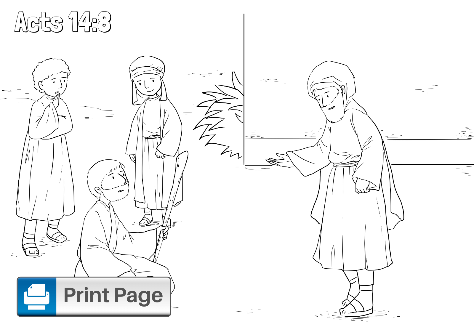 Free printable paul and barnabas coloring pages for kids â connectus