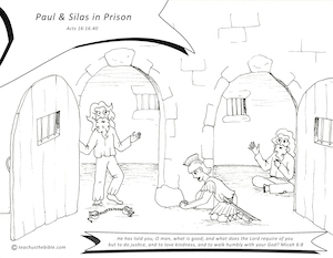 Paul silas in prison teach us the bible