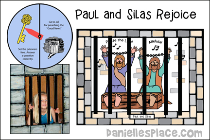 Paul and silas rejoice bible lesson