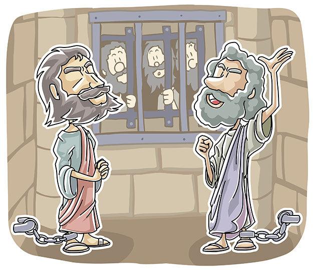 Paul and silas in prison acts