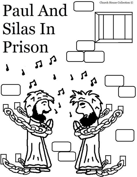 Paul and silas acts louring pages