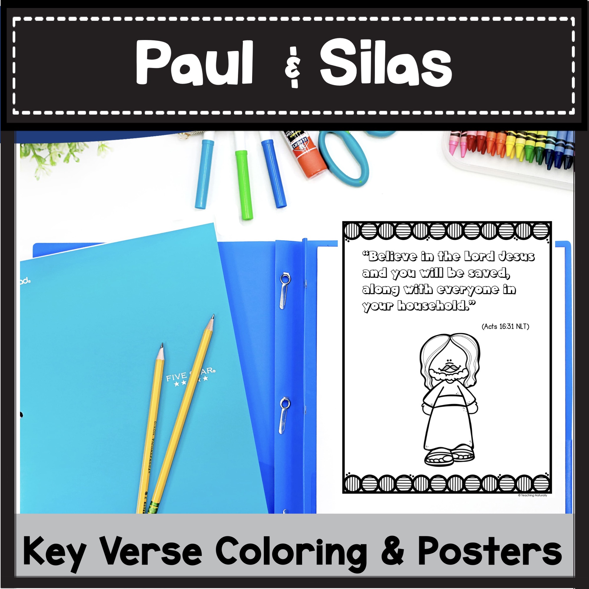 Paul and silas bible lesson for kids made by teachers