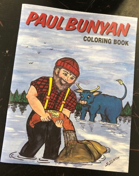 Paul bunyan coloring book