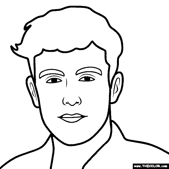 Jake paul coloring page