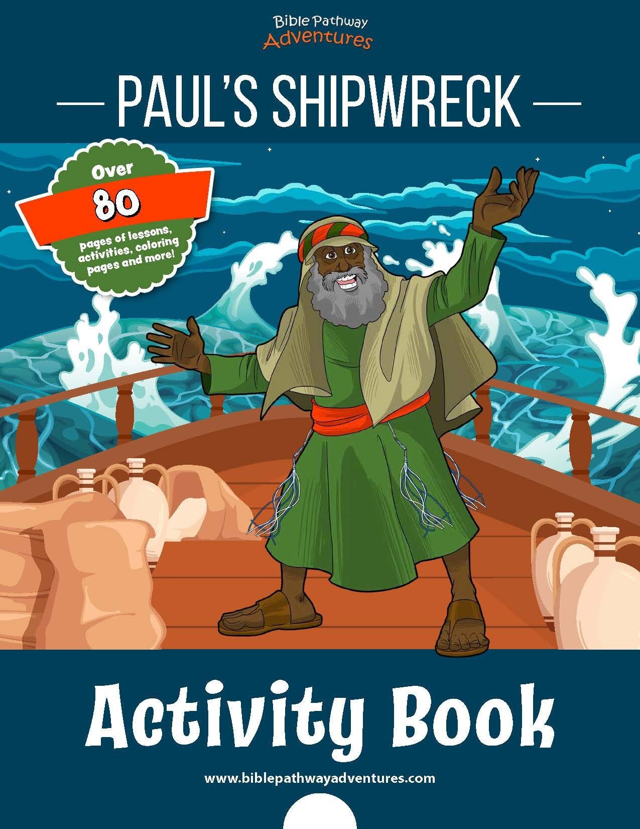 Pauls shipwreck activity book