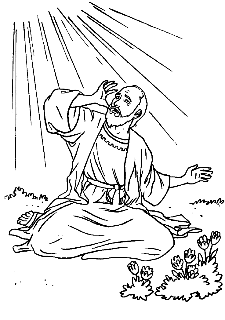 Apostle paul coloring pages