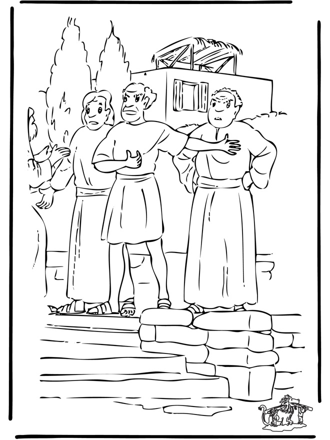 Apostle paul coloring pages