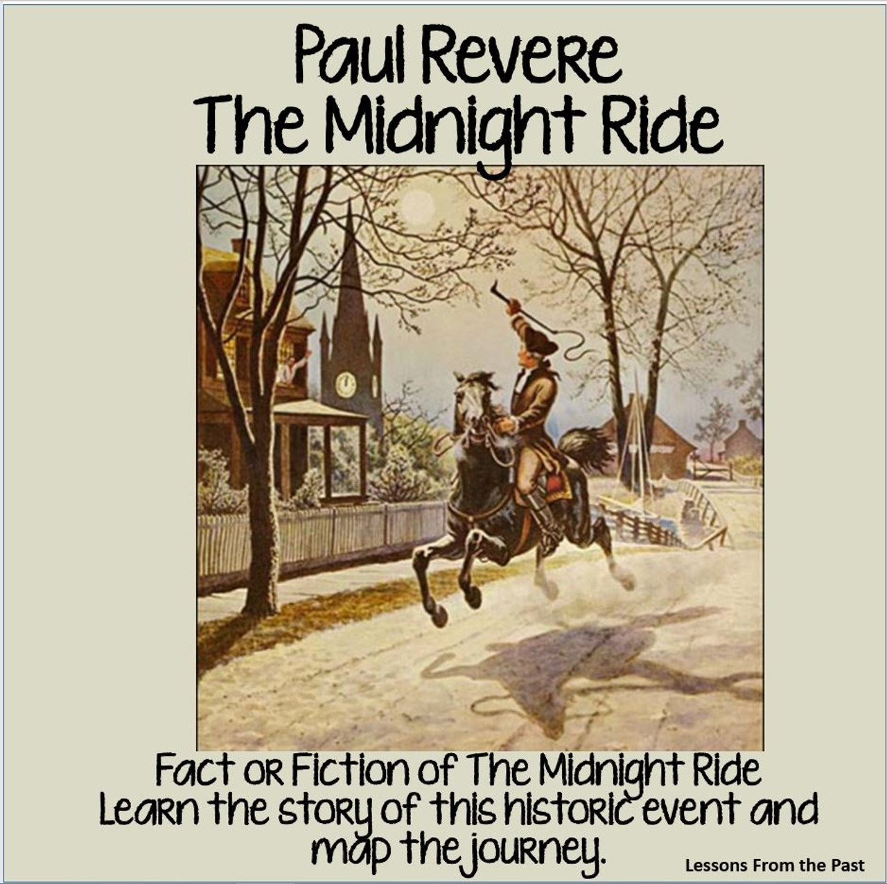 Paul revere the midnight ride