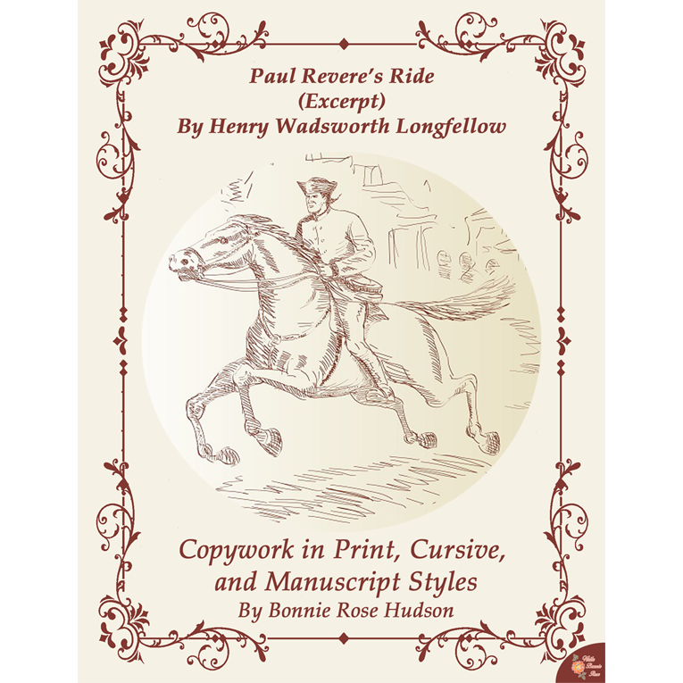 Paul reveres ride by henry wadsworth longfellow excerpt copywork