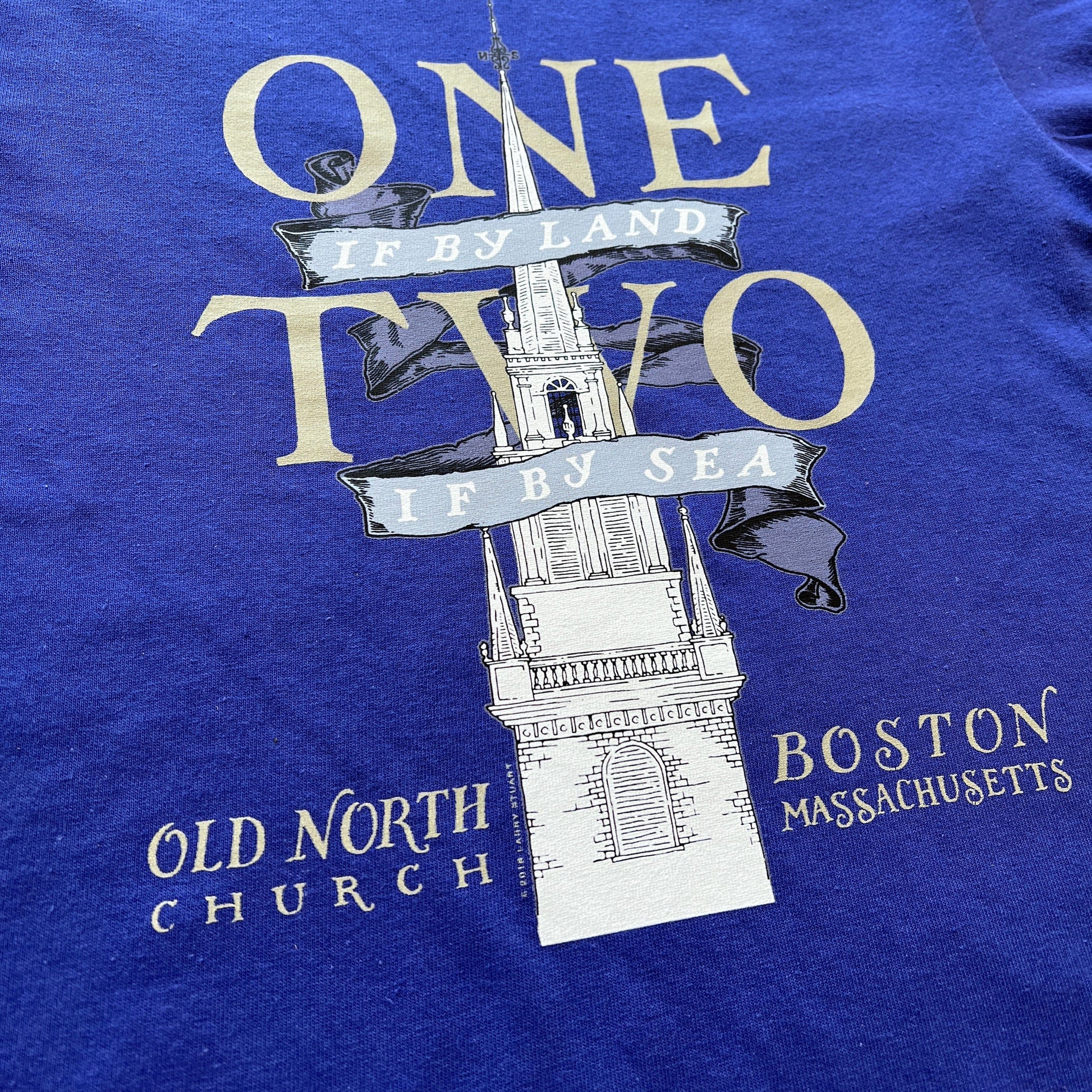 One if by land shirt celebrating the midnight ride of paul revere in â the history list