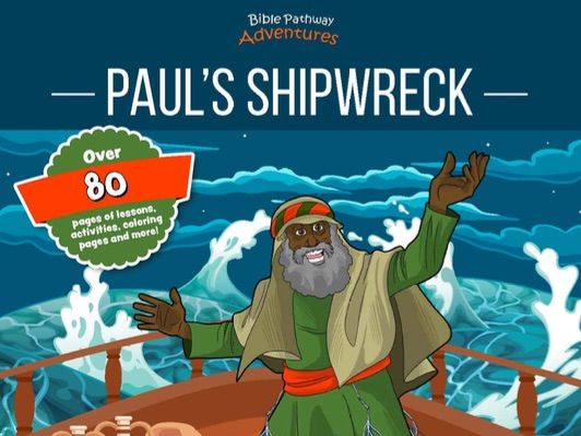 Pauls shipwreck activity book teaching resources