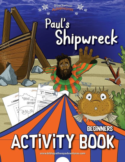 Pauls shipwreck activity book by pip reid paperback barnes noble