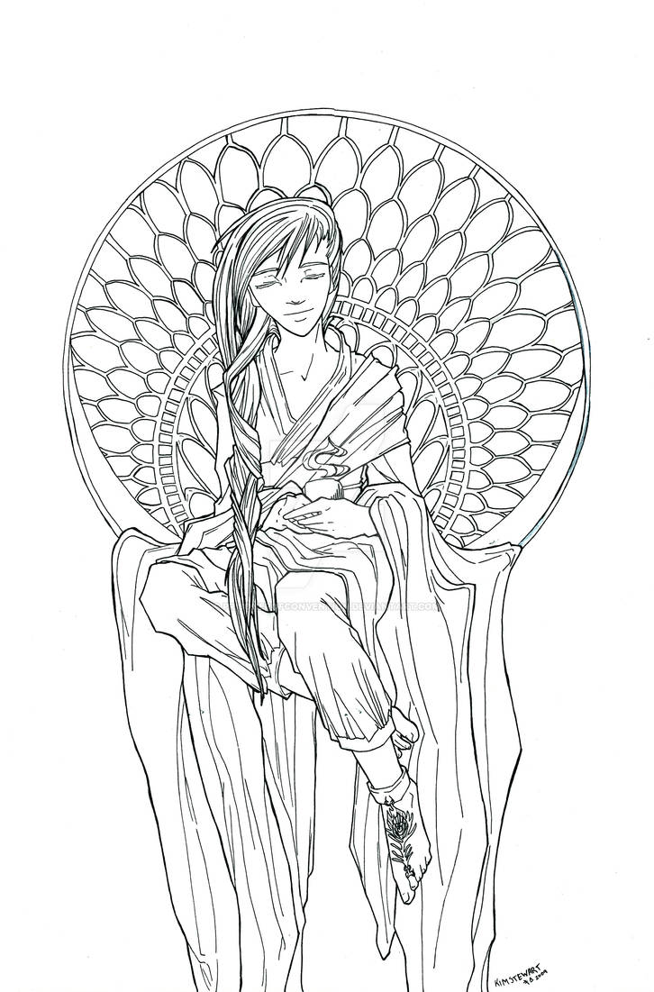 Pavo coloring page by prisonerofconvention on