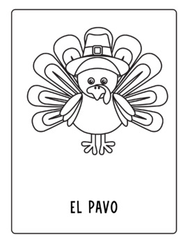 El otoão fall spanish and dual language coloring pages by k and b life
