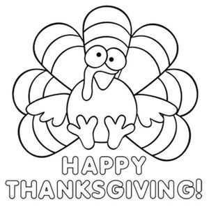 Printable thanksgiving coloring pages
