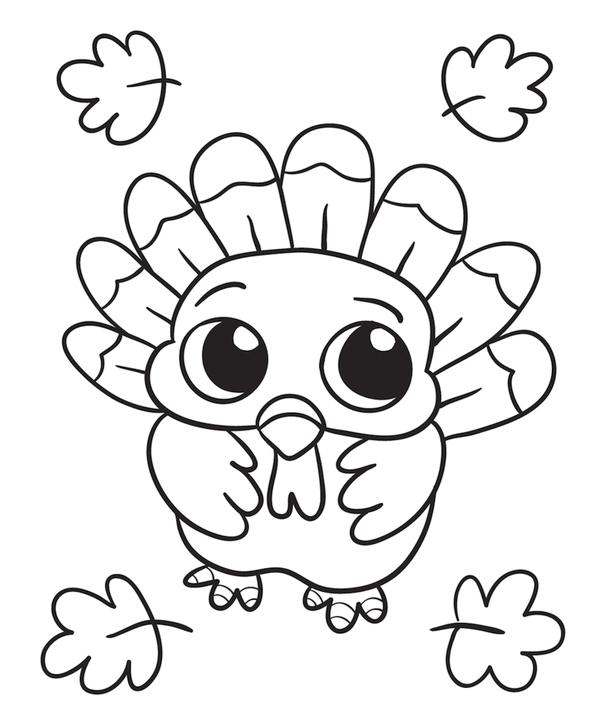 Ðï thanksgiving cartoon baby turkey