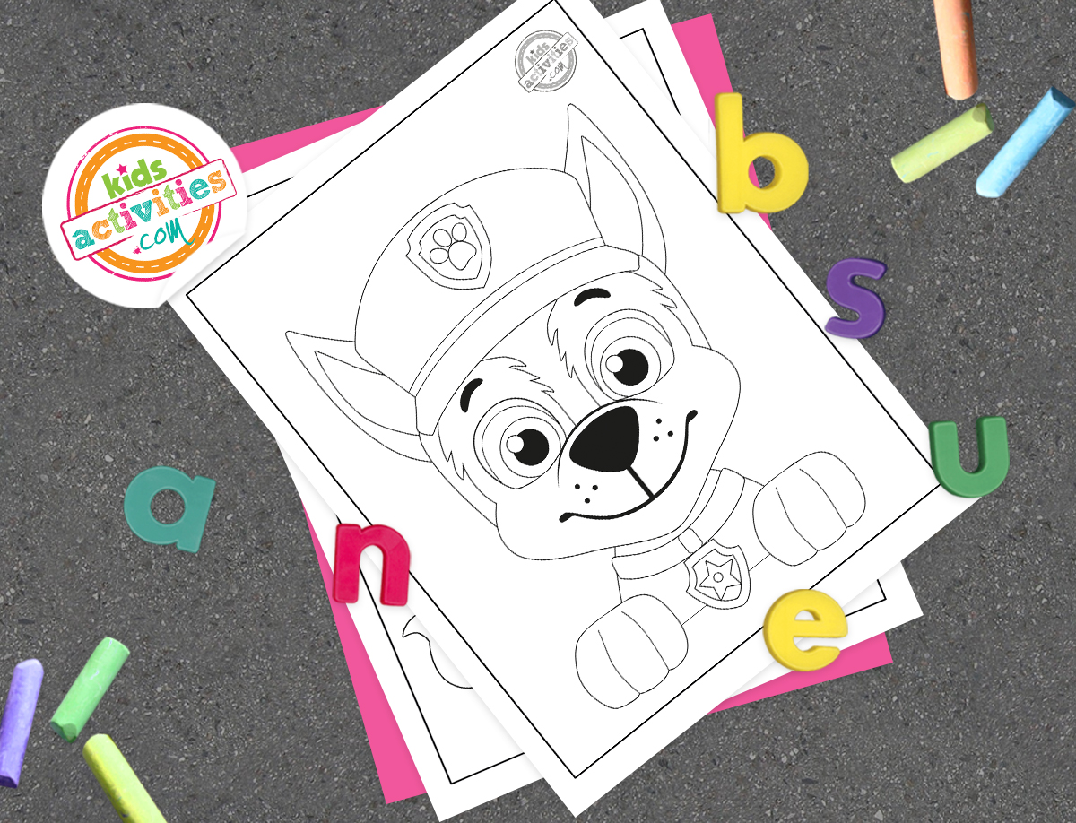 Free printable paw patrol coloring pages kids activities blog