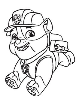 Paw patrol coloring pages for kids girls boys teens birthday school activity