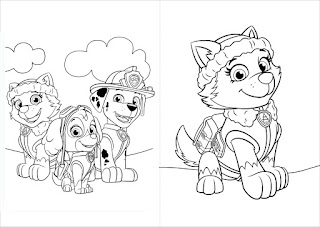 Paw patrol free printable coloring book