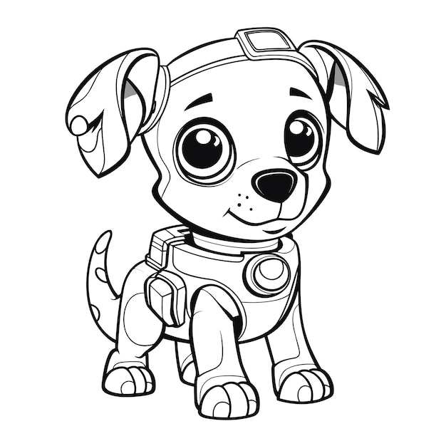 Paw patrol coloring images