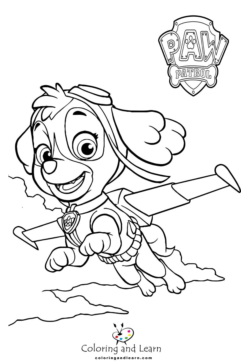 Paw patrol coloring pages rpawpatrol