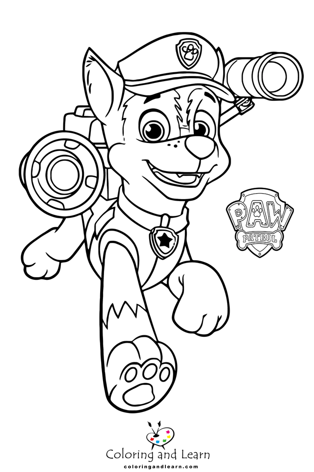 Paw patrol coloring pages rpawpatrol