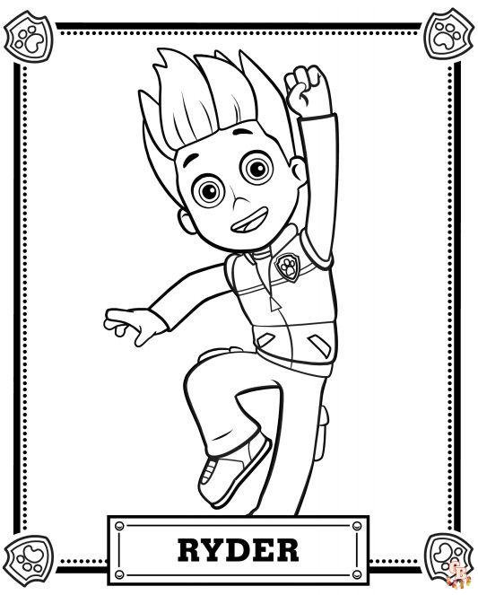 Explore paw patrol coloring pages at gbcoloring